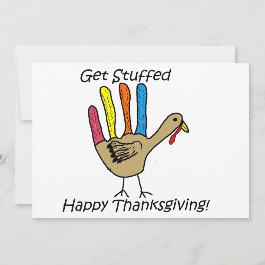 取得詰まった 招待状 (正面)