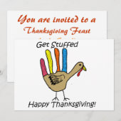 取得詰まった 招待状 (正面/裏面)