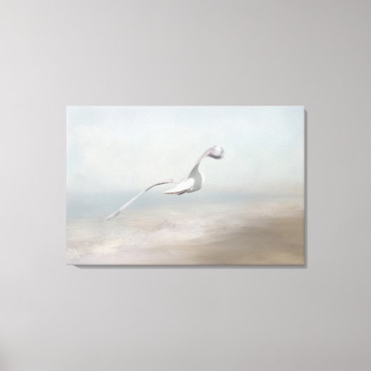 取得遠くに キャンバスプリント (正面)