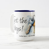 取得鍵実在エテートマーケティング ツートーンマグカップ (正面左)