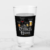 取得飲して天国に行く(アイルランドのドリンクトースト) タンブラーグラス (正面)