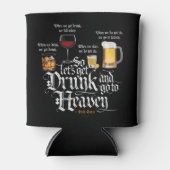 取得飲して天国に行く(アイルランドのドリンクトースト) 缶クーラー (正面)