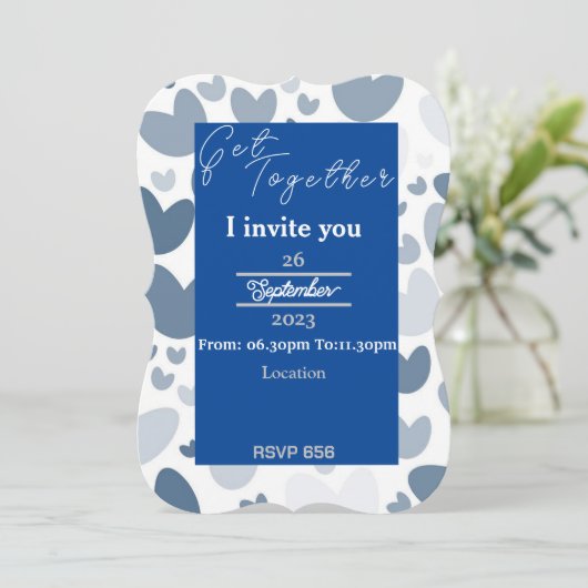 取得 招待状 (スタンド正面)