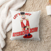 取得Nutcrackalackinくるみ割りカーホリデーカートゥーン喜び クッション (ブランケット)