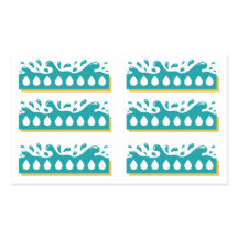 取水ジャーナルのステッカーシート