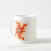 取消されたフラクタル コーヒーマグカップ (正面左)