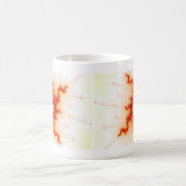 取消されたフラクタル コーヒーマグカップ (中央)