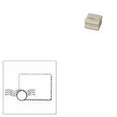 取消切手ラバーアートスタンプ ラバースタンプ (押印)