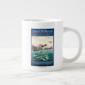 取消済浮動小数点飛行機販促ポスター ジャンボコーヒーマグカップ (右)
