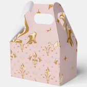 取王室の手付きチャームギフトボックス フェイバーボックス (正面)