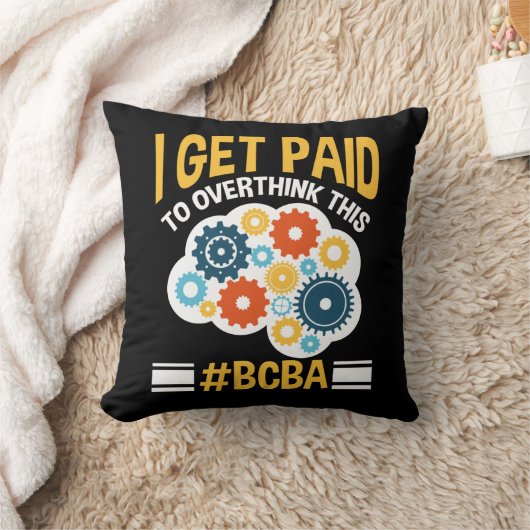 取締役会の認定行動アナリスおもしろいトBCBA クッション (ブランケット)