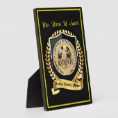 取締役会メンバー フォトプラーク (側面)