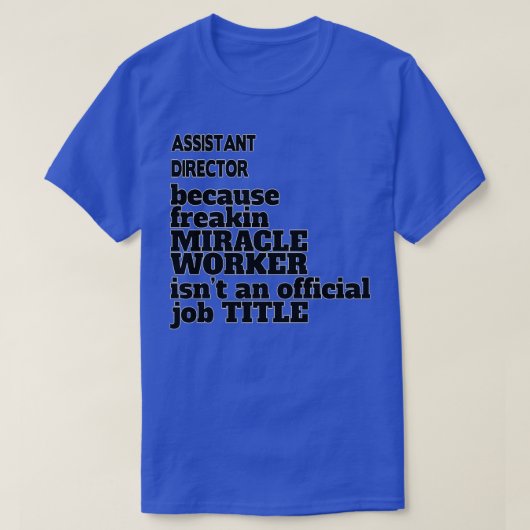 取締役副贈与 Tシャツ (デザイン正面)