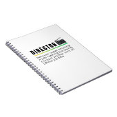 取締役 ノートブック (右側)