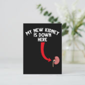 受おもしろい容腎臓移植 ポストカード (スタンド正面)