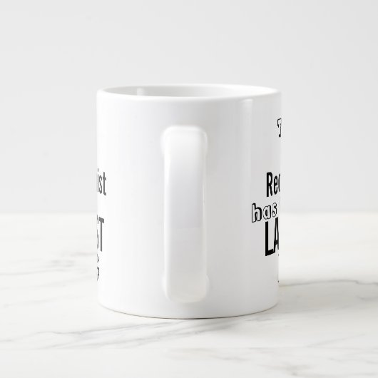 受おもしろい最高の付BIG MUG Office引用文 ジャンボコーヒーマグカップ (裏面)