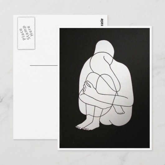 受け入れた ポストカード (正面/裏面)