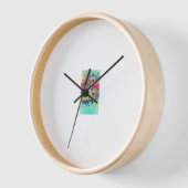 受け入れはあなたの人生を愛する 壁時計 (傾斜)