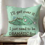 受け入れよう、ドラマチックなかわいい面白い赤ちゃんドラゴン クッション