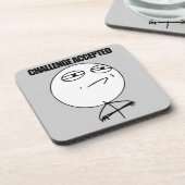 受け入れられる挑戦 コースター (左側)