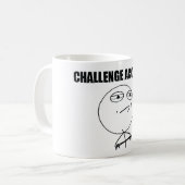 受け入れられる挑戦 コーヒーマグカップ (正面左)
