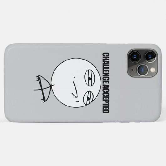 受け入れられる挑戦 Case-Mate iPhoneケース (裏面(横))