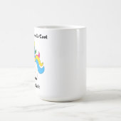 受け入れることはクール コーヒーマグカップ (中央)