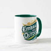受け入れるアウトドア マグカップ (正面右)
