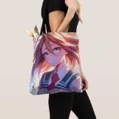 受け入れる トートバッグ (クローズアップ)