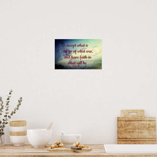 受け入れる… ポスター (キッチン)