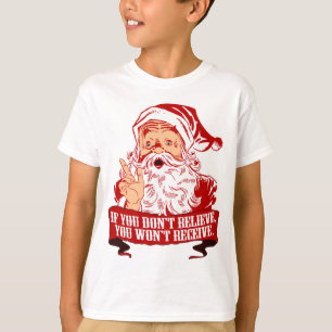 受け入れを信じないこと Tシャツ
