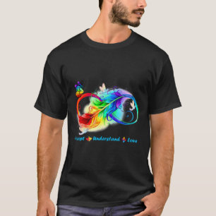 受け入れラブインフィニティバタフライ Tシャツ