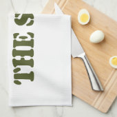 受け入れ吸ろ！ キッチンタオル (四つ折り)