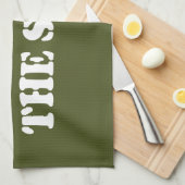 受け入れ吸ろ！ キッチンタオル (四つ折り)