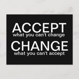 受け入れ対変更 – はがきやる気を起こさせる ポストカード