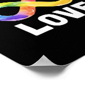 受け入れ愛の自閉症意識を理解するASD Infini ポスター (角)