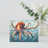 受け入れ深い ポストカード (スタンド正面)