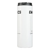 受け入れ統計通常のベルカーブアドバイス タンブラー (裏面)