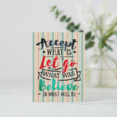 受け入れ、放信じせ ポストカード (スタンド正面)