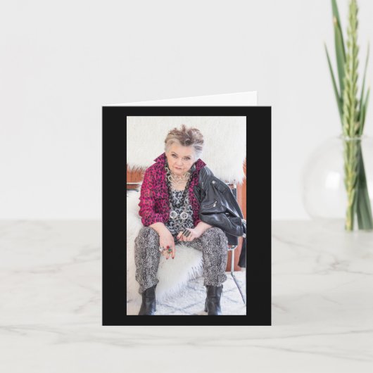 受け入れ、離れ、信仰を持つ カード (正面)