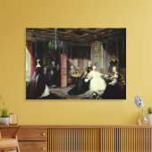 受け取るキャサリン素晴らし皇后 キャンバスプリント (インサイチュ (リビング))