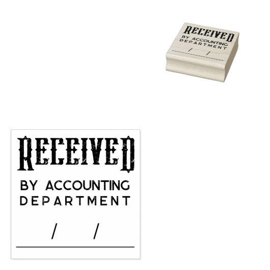 受け取カスタムった部のゴム印 ラバースタンプ (押印)