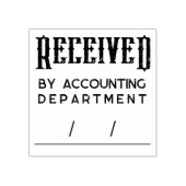 受け取カスタムった部のゴム印 ラバースタンプ (インプリント)