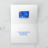 受け皿誕生日カード カード (内部)