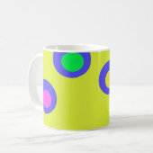 受け飛んでいる皿 コーヒーマグカップ (正面左)