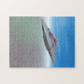 受け飛んでいる皿 ジグソーパズル (横)