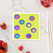 受け飛んでいる皿 スタンダードカクテルナプキン (インサイチュ)