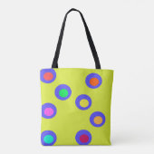 受け飛んでいる皿 トートバッグ (裏面)