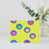 受け飛んでいる皿 ポストカード (スタンド正面)