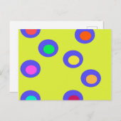 受け飛んでいる皿 ポストカード (正面/裏面)